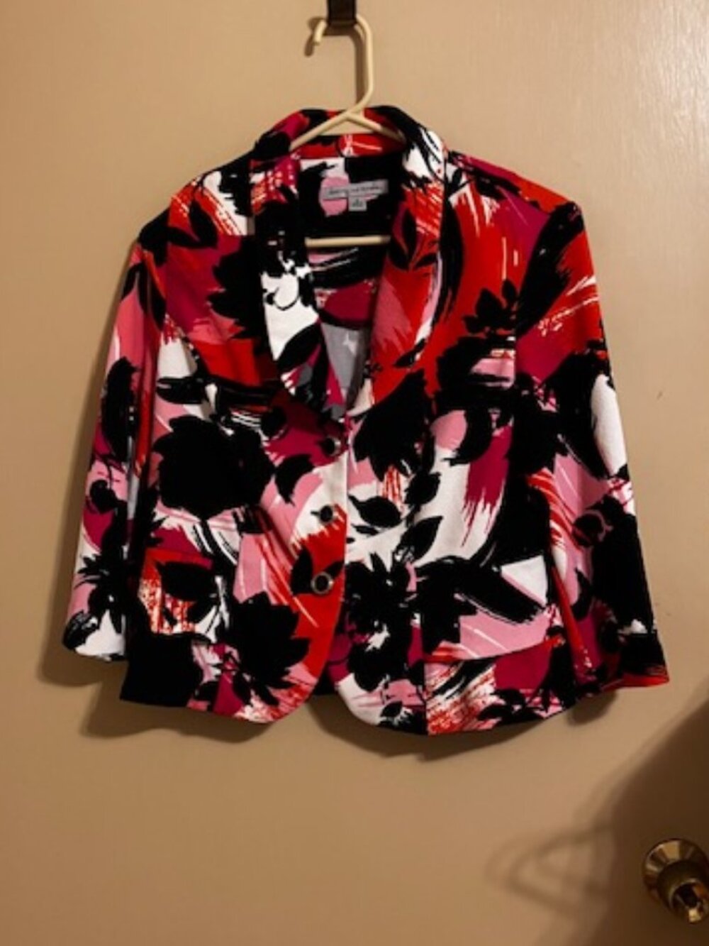 Designer Blazer with Abstract Design by Danny and Nicole